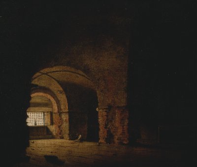 Le prisonnier - Joseph Wright of Derby